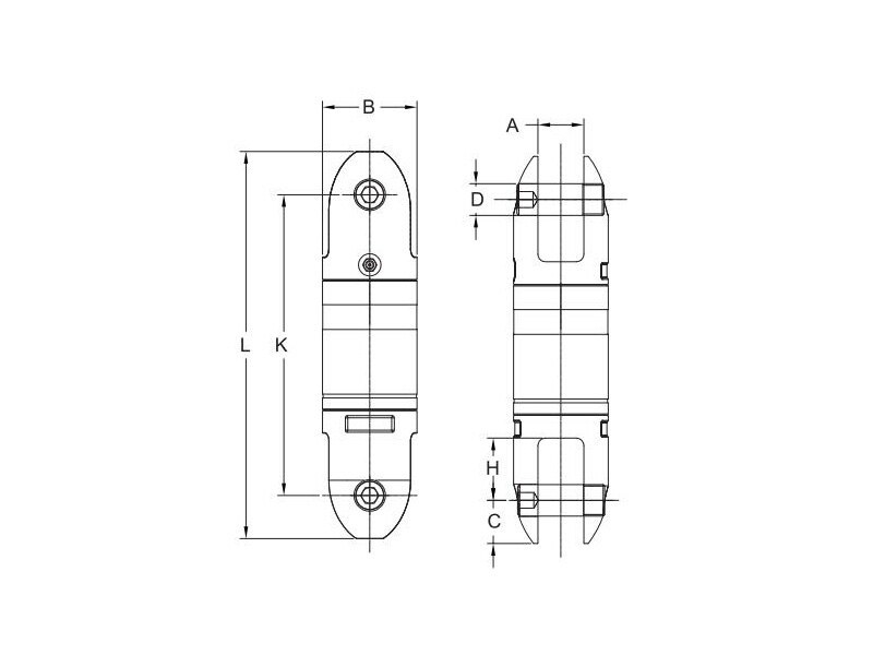 BLT087 Angular Contat Bearing Swivels-Bullet Style