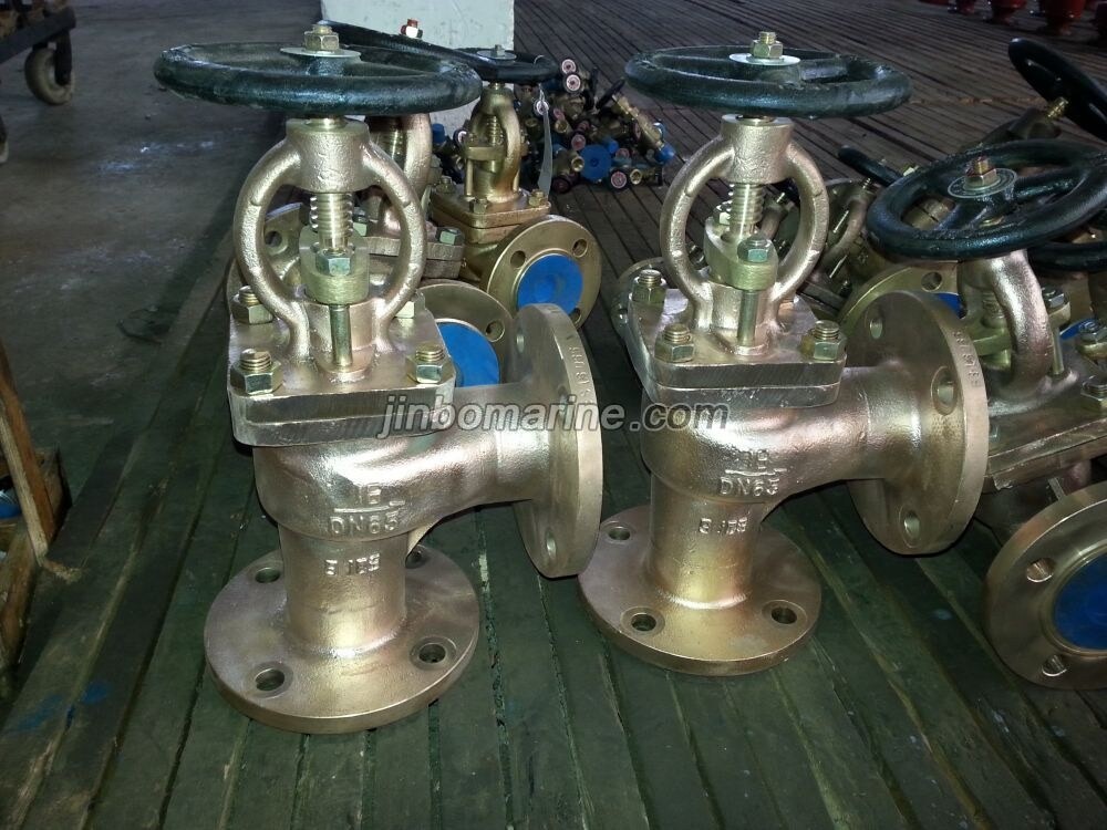 Marine Bronze Angle Screw Down Globe Check Valve GB/T588-2008 Type B/BS - Image 1