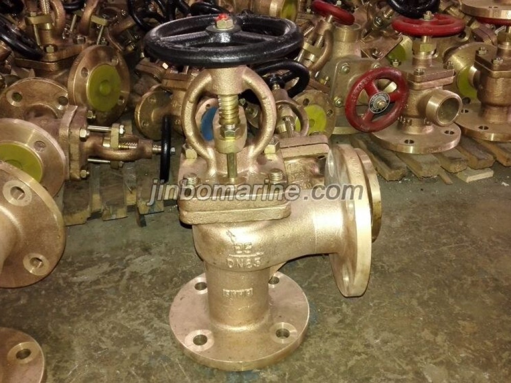 Marine Bronze Angle Globe Valve GB/T587-2008 Type B/BS - Image 1
