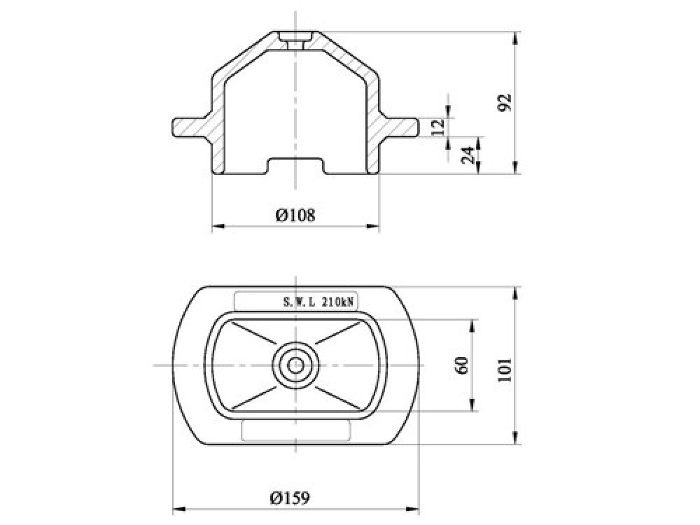 Bottom Stacking Cone - Image 2