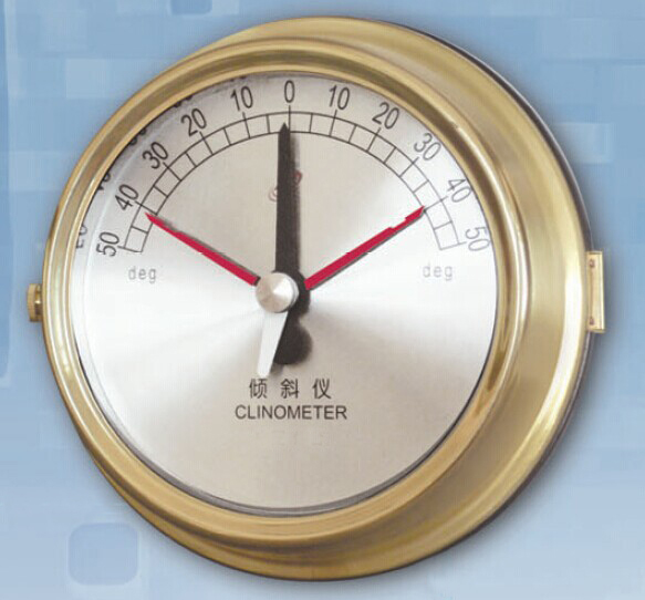 Marine Clock Clinometer with Three Pointers