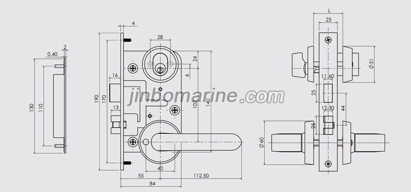 C-1 Fire Protection Vessel Door Lock