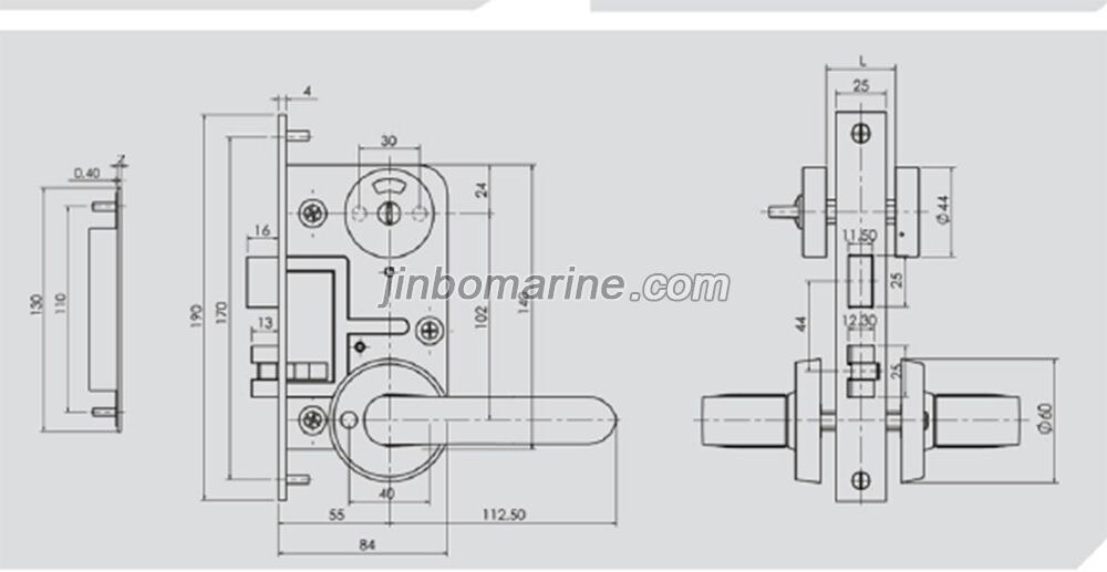 C-4 Fire Protection Vessel Door Lock