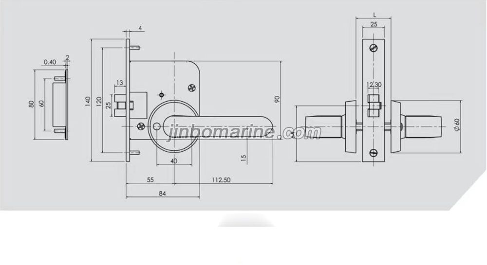 C-5 Fire Protection Vessel Door Lock