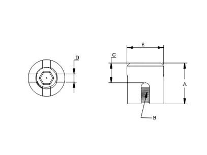 Cable Pivot, SS304 OR SS316