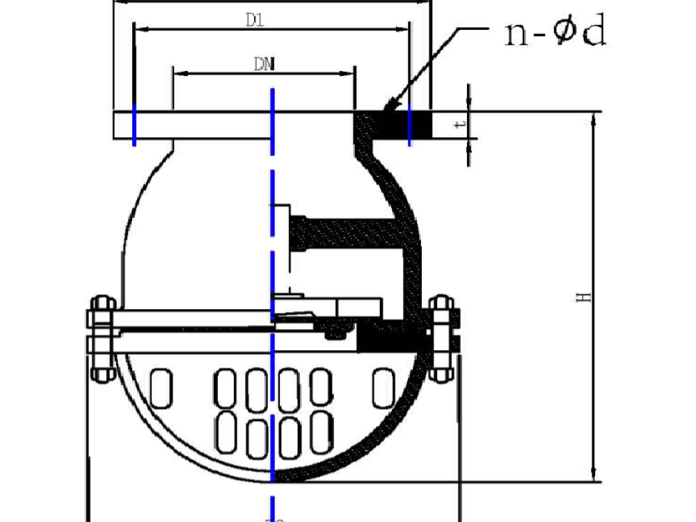 Cast Iron Foot Valve 5K/10K - Image 2