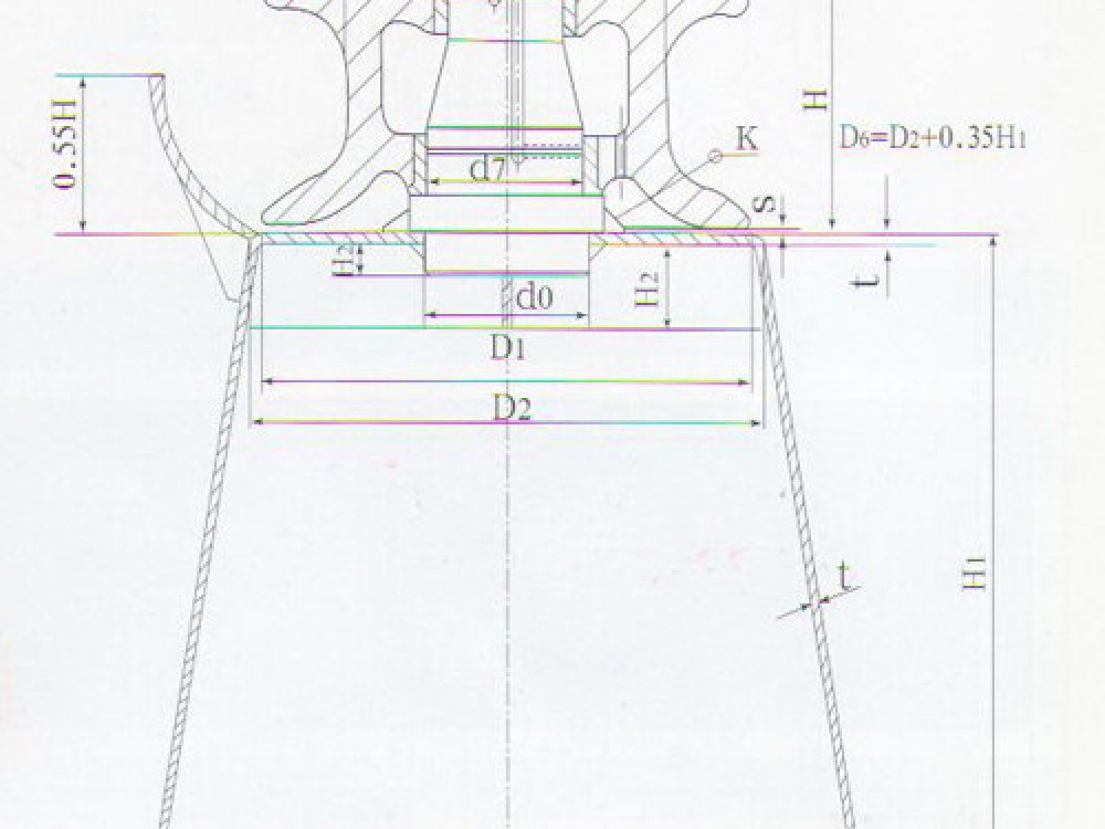 CB436-2000 B Type Cleat Fairlead With Single Roller - Image 3