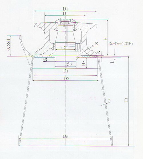 CB436-2000 B Type Cleat Fairlead With Single Roller
