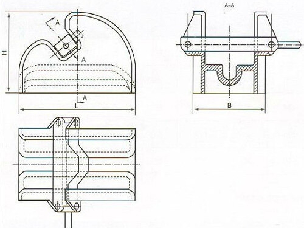 CB286-84 Cast Steel Lever Chain Stopper - Image 3
