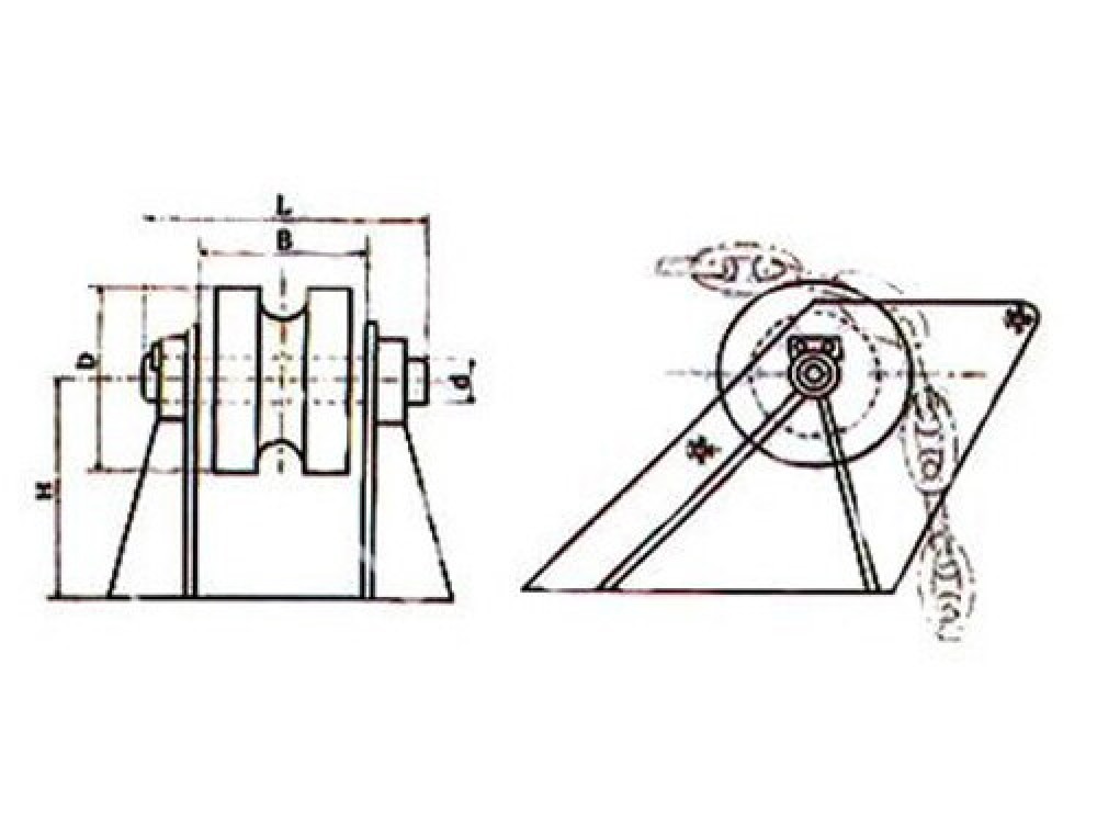 CB290-95 Chain Wheel For Hawse Pipe - Image 4