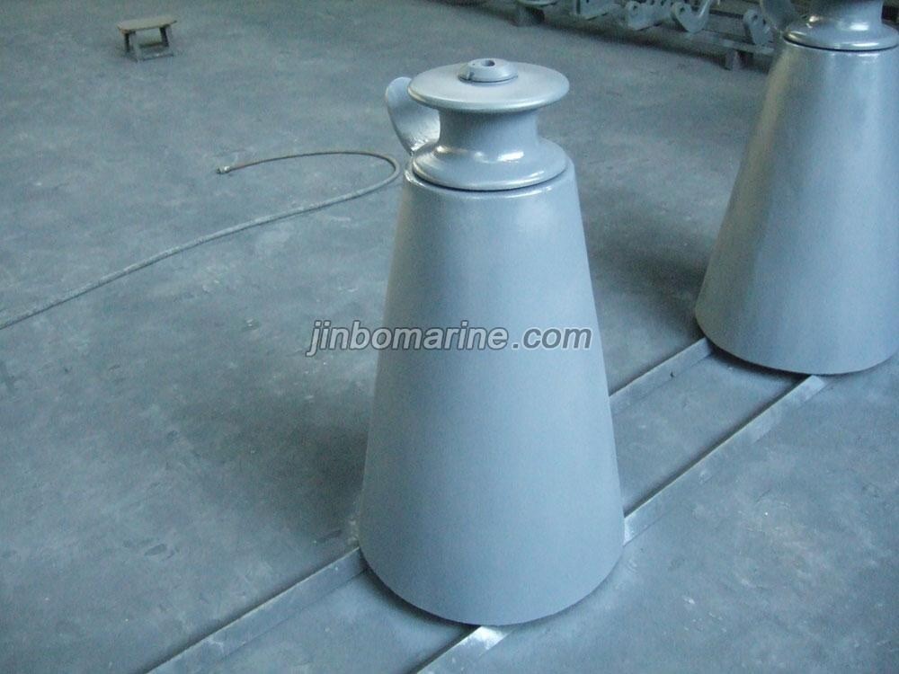 CB436-2000 B Type Cleat Fairlead With Single Roller - Image 1