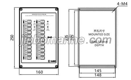 CCL-1/2AF-Q Emergency Main Engine Telegraph Repeater