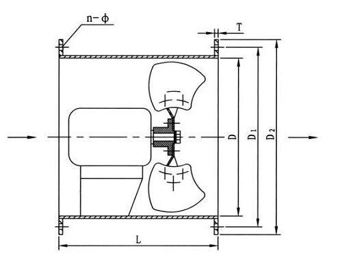 CDZ Marine Low Noise Axial Fan
