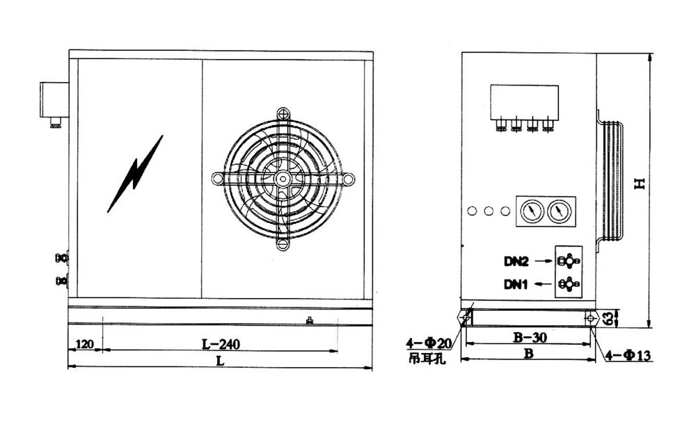 CFFK Series Marine Air Cooled Split Air Conditioner