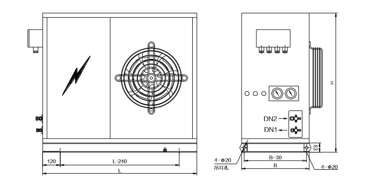 CFK(F) Marine Air Cooled Split Air Conditioner