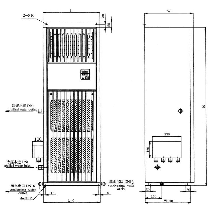 CFP-LG Vertical Fan Coil