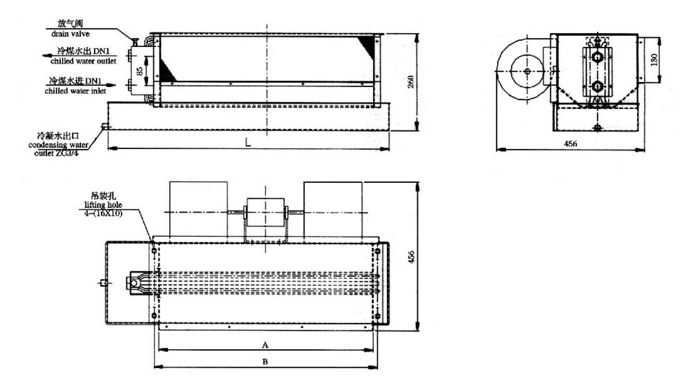 CFP-WA Horizontal Concealed Fan Coil