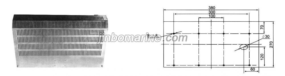 CJRQ-B Marine Plate Electric Heater