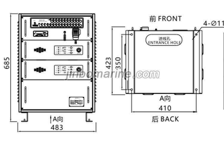 CKY-1T/CKY-1TK 50-200W Desk Type Public Address Amplifier