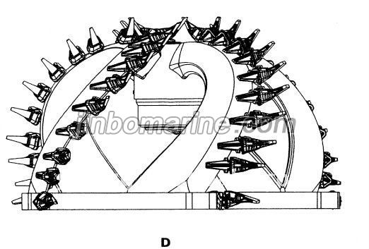 CSD Advance Dredging Cutter Head Drawing