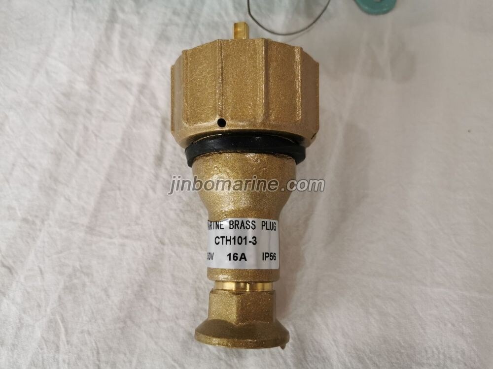 CTH101-3 Marine Brass Plug - Image 2