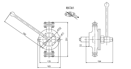 CYL-25 semi-rotary hand pump