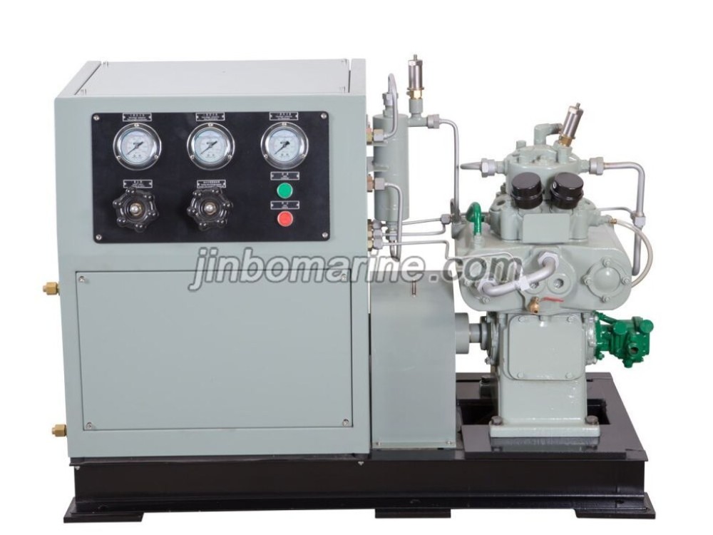 CZ-0.43/60A Horizontal Navy Marine High Pressure Water Cooled Air Compressor - Image 1