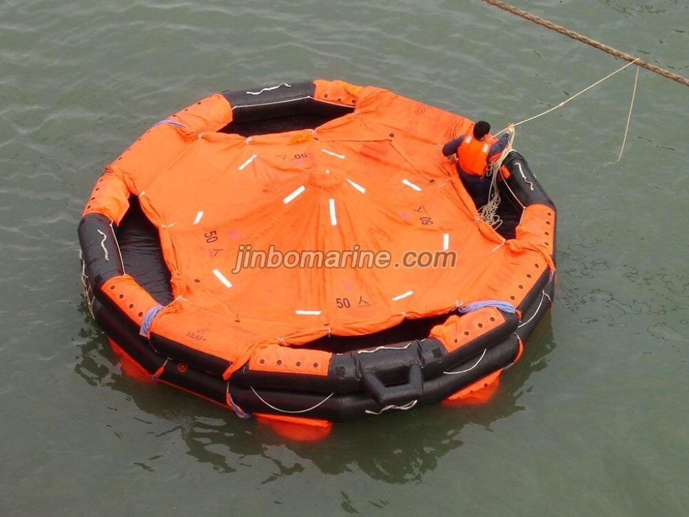 Canopied Reversible Inflatable Life Raft - Image 1