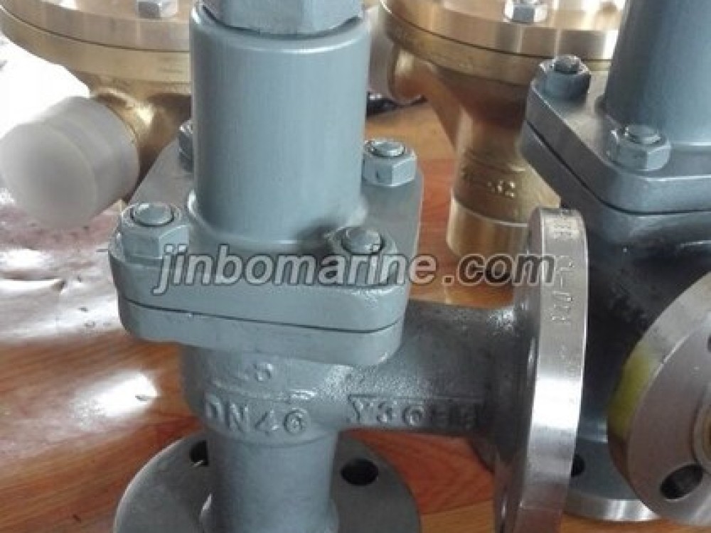 Marine Cast Steel Angle Safety Valve - Image 1