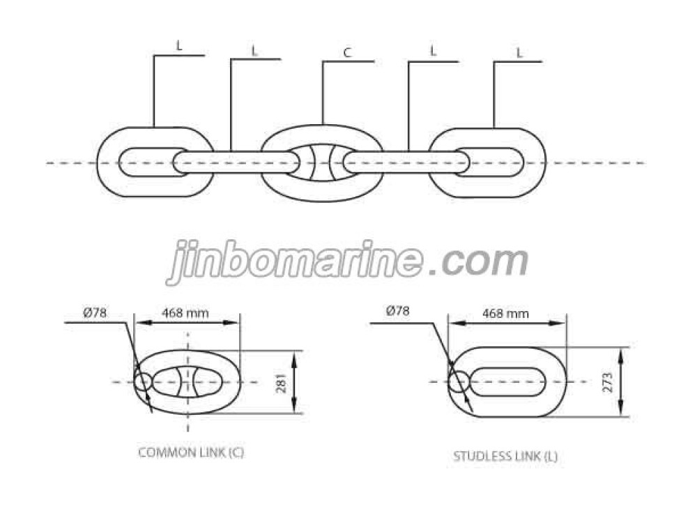 Chain Tail 78mm - Image 1