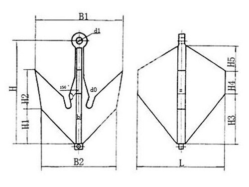 Chain grapnel