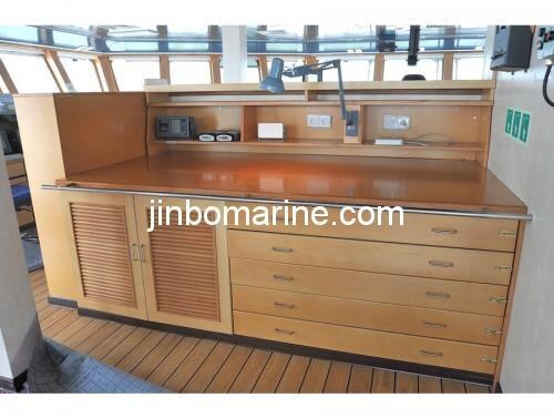 Chart table with dimmer light