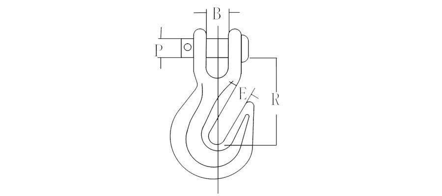 Clevis Grab Hooks H330