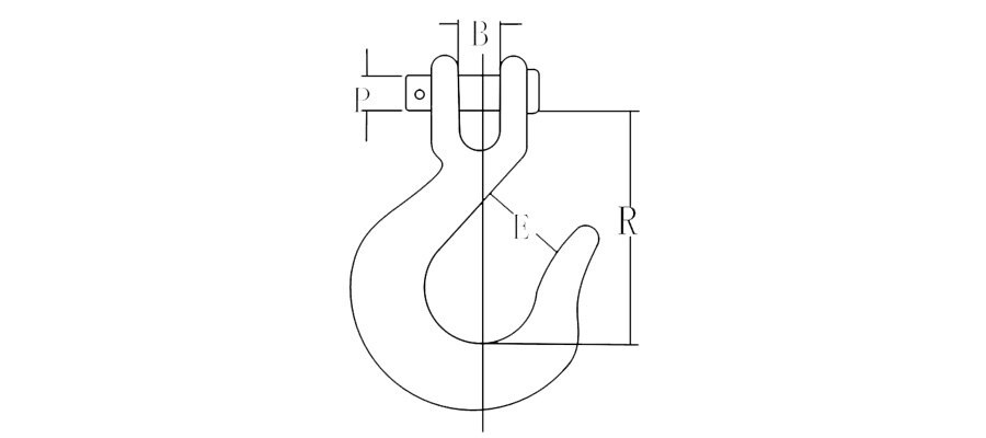 Clevis Slip Hooks H331