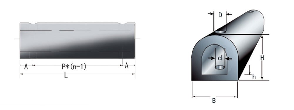 D type Rubber Fender