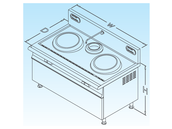 DCZ-24S Marine Electromagnetic Oven