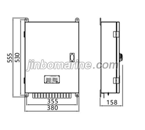 DF-7 Marine Wired Intercom Power Box