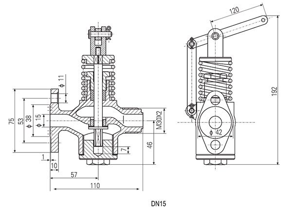Marine Cast Steel Self-Closing Drain Valve CB/T601-92 Type F