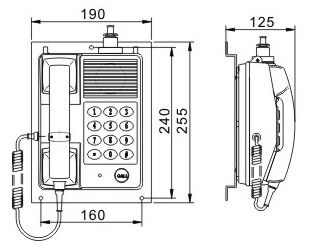 DP700 Explosion-Proof Automatic Telephone