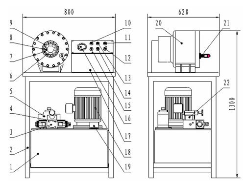 DSG250C Pipe Locking Machine