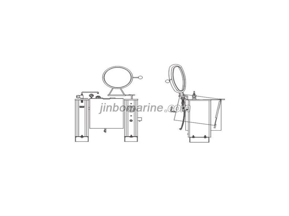 DTG-40Q Marine Titling boiling Pan