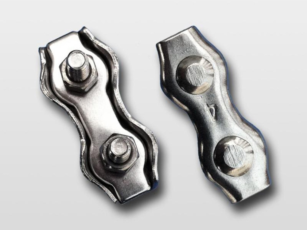 Duplex Wire Rope Clip, SS304 OR SS316