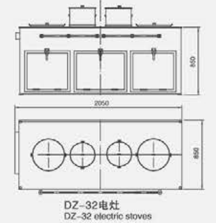 DZ-32 Marine Big Electric Stoves