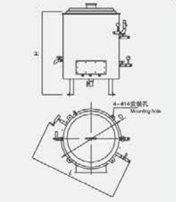 DZG-40 stainless steel steam pots