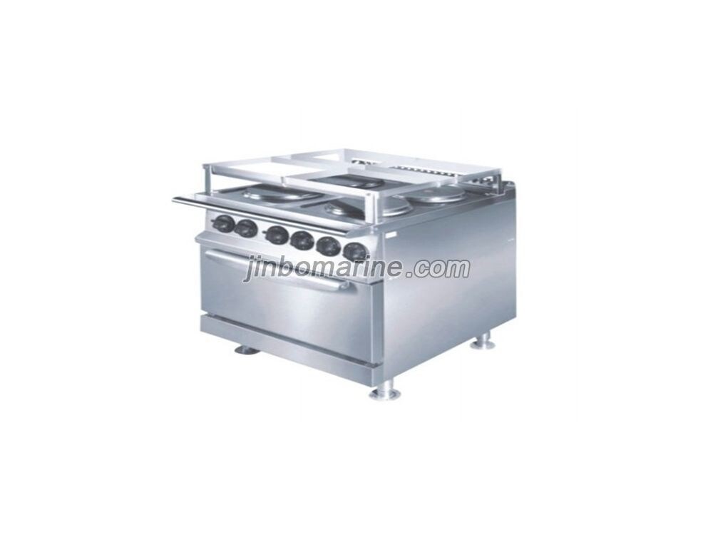 DZR6 Round Hot Plate Marine Cooking Range W/Oven - Image 1