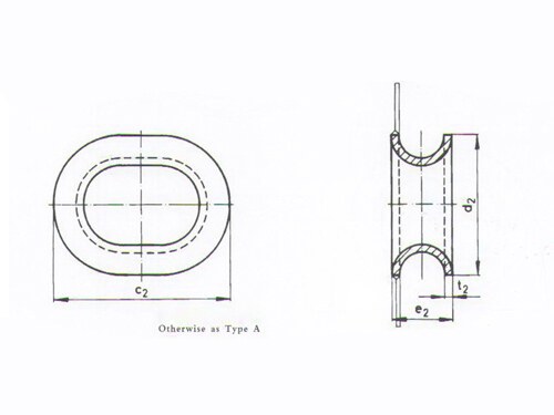 NS2587 Standard Marine Deck Mounted Chock