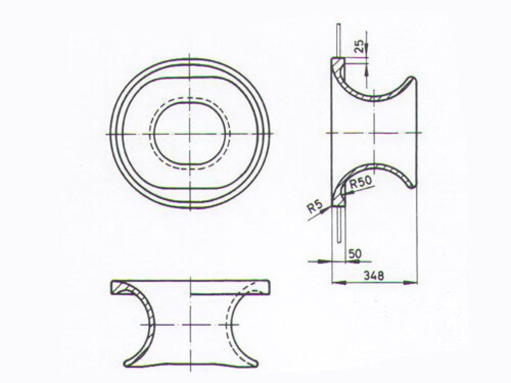 Deck Mounted Chock NS2589 - Image 1