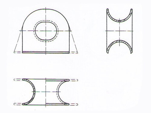 Deck Mounted Chock NS2590
