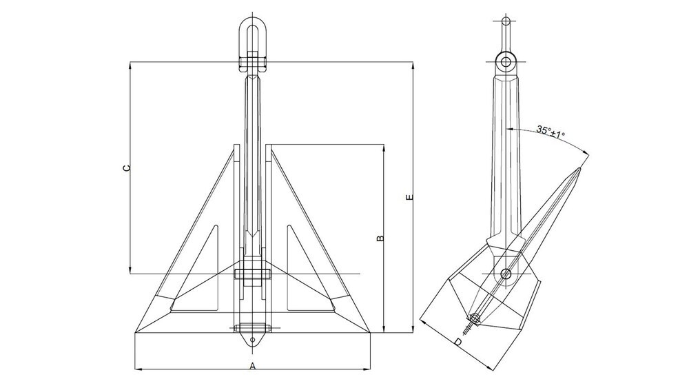 Superior Delta Anchor