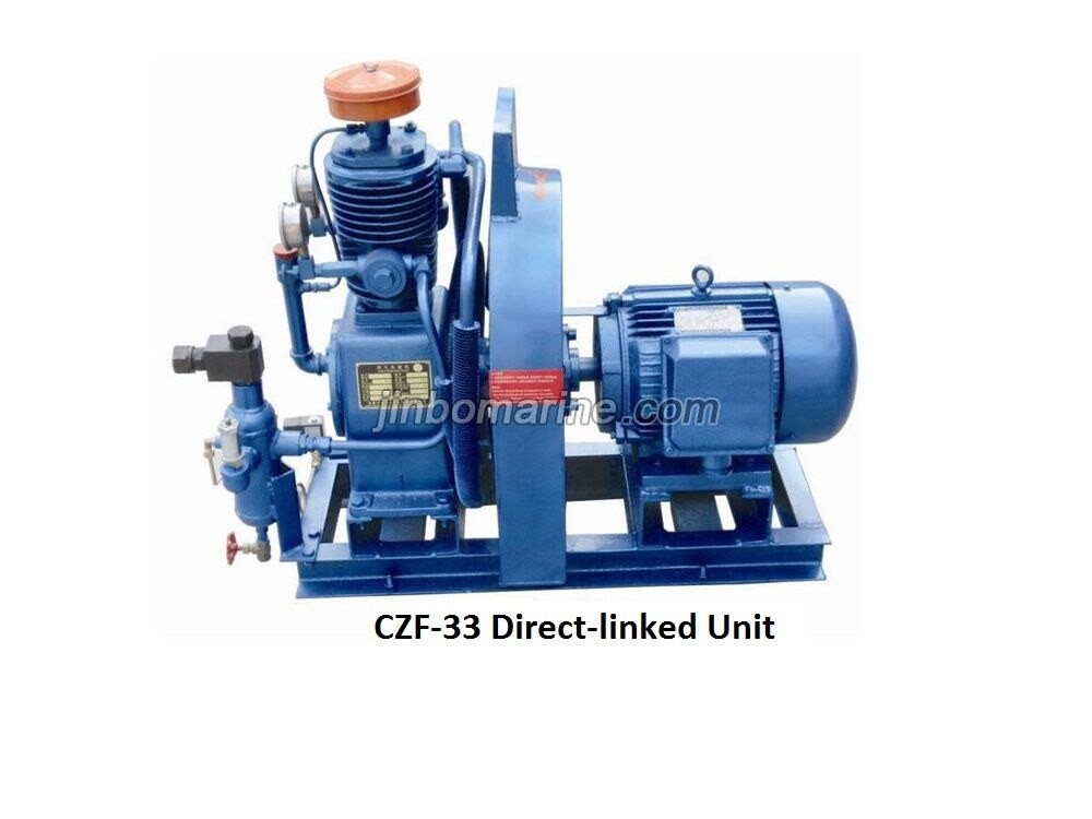 Air Cooling Piston Type Marine Air Compressor CZF-33 - Image 1